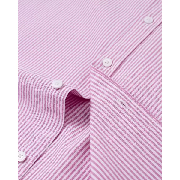 Alimens &amp; Gentle Mens Solid Oxford Shirt Long Sleeve Button Down Shirts with Pocket