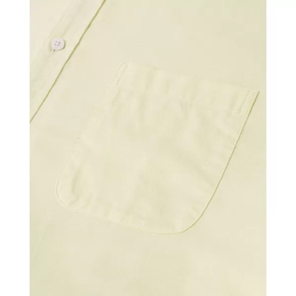 Alimens &amp; Gentle Mens Solid Oxford Shirt Long Sleeve Button Down Shirts with Pocket
