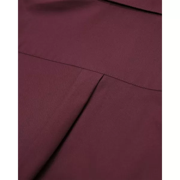 Alimens &amp; Gentle Mens Solid Oxford Shirt Long Sleeve Button Down Shirts with Pocket