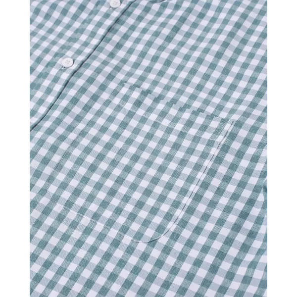 Alimens &amp; Gentle Mens Solid Oxford Shirt Long Sleeve Button Down Shirts with Pocket