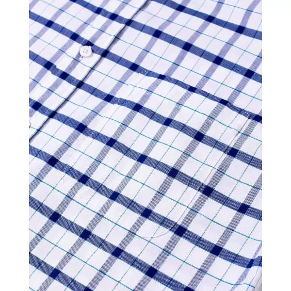 Alimens &amp; Gentle Mens Solid Oxford Shirt Long Sleeve Button Down Shirts with Pocket