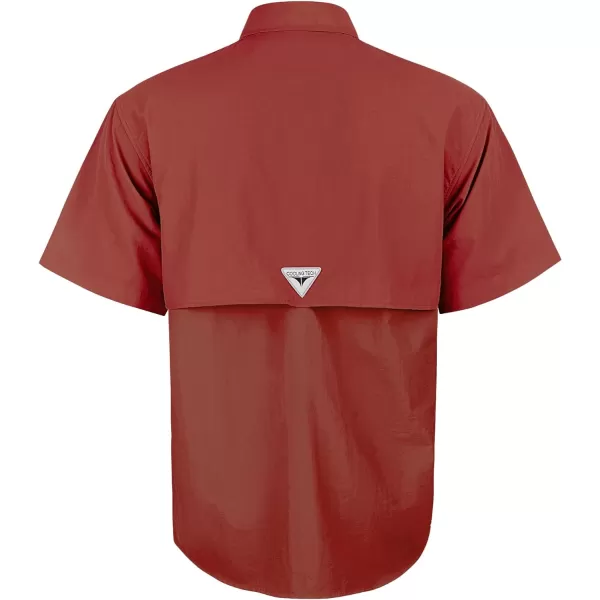 Alimens &amp; Gentle Short Sleeve Fishing Shirt Wicking Fabric Sun Protection Casual Button Down Shirts