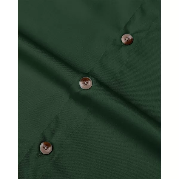 Alimens &amp; Gentle Short Sleeve Fishing Shirt Wicking Fabric Sun Protection Casual Button Down Shirts
