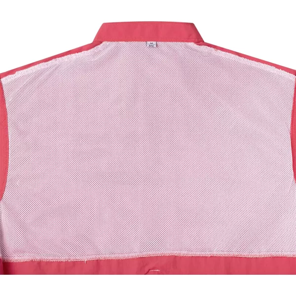 Alimens &amp; Gentle Short Sleeve Fishing Shirt Wicking Fabric Sun Protection Casual Button Down Shirts