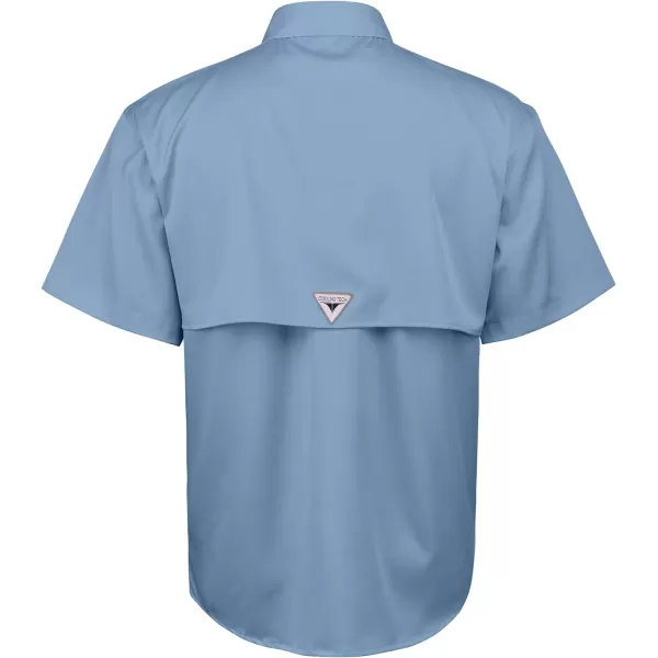 Alimens &amp; Gentle Short Sleeve Fishing Shirt Wicking Fabric Sun Protection Casual Button Down Shirts