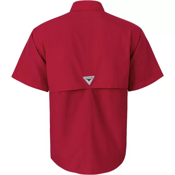 Alimens &amp; Gentle Short Sleeve Fishing Shirt Wicking Fabric Sun Protection Casual Button Down Shirts