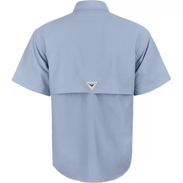 Alimens &amp; Gentle Short Sleeve Fishing Shirt Wicking Fabric Sun Protection Casual Button Down Shirts