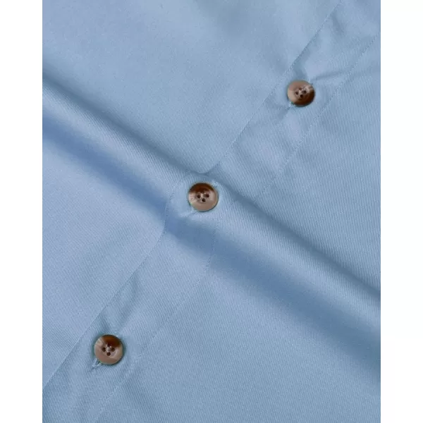 Alimens &amp; Gentle Short Sleeve Fishing Shirt Wicking Fabric Sun Protection Casual Button Down Shirts