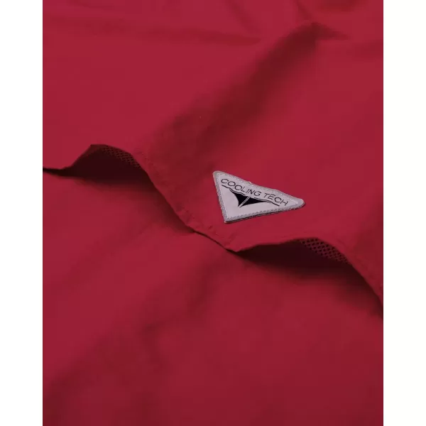 Alimens &amp; Gentle Short Sleeve Fishing Shirt Wicking Fabric Sun Protection Casual Button Down Shirts