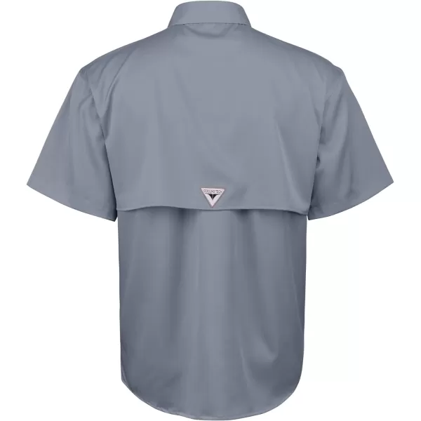 Alimens &amp; Gentle Short Sleeve Fishing Shirt Wicking Fabric Sun Protection Casual Button Down Shirts