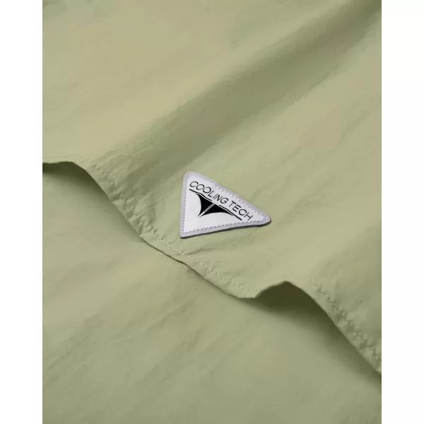 Alimens &amp; Gentle Short Sleeve Fishing Shirt Wicking Fabric Sun Protection Casual Button Down Shirts
