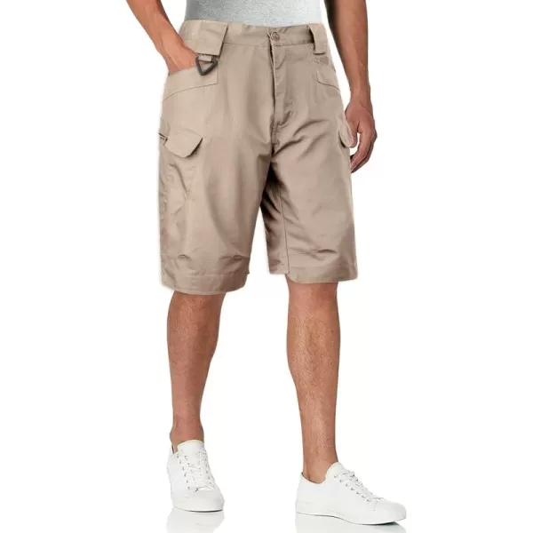 Alimens &amp; Gentle Men's Cargo Short Elastic Waist Multi-Pocket Outdoor Military Tactical Shorts
