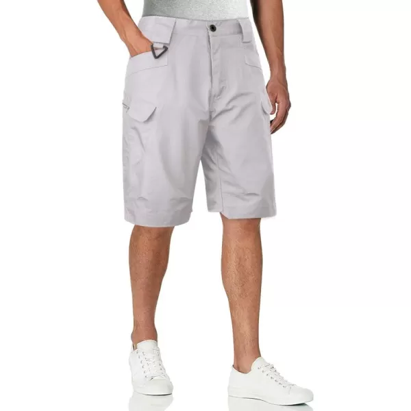 Alimens &amp; Gentle Men's Cargo Short Elastic Waist Multi-Pocket Outdoor Military Tactical Shorts