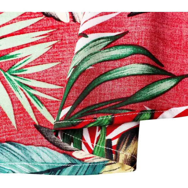 Alimens &amp; Gentle Cotton Regular Fit Short Sleeve Casual Hawaiian Shirt for Men