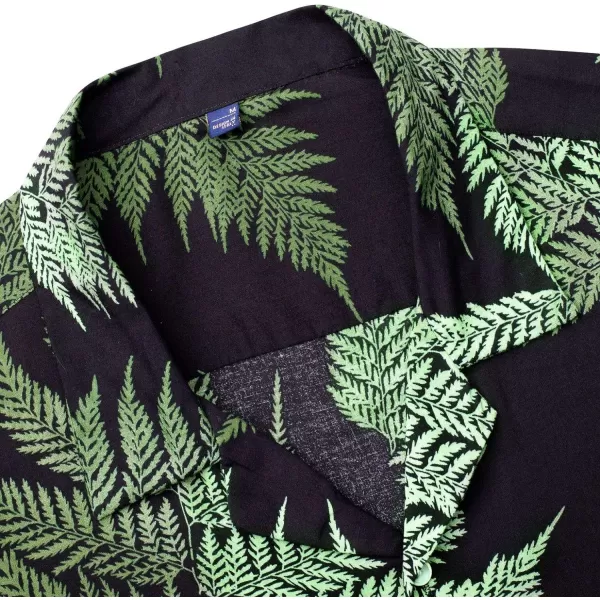 Alimens &amp; Gentle Cotton Regular Fit Short Sleeve Casual Hawaiian Shirt for Men