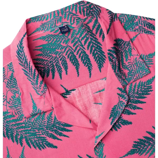 Alimens &amp; Gentle Cotton Regular Fit Short Sleeve Casual Hawaiian Shirt for Men