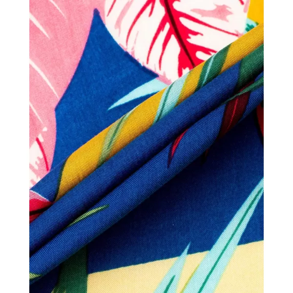 Alimens &amp; Gentle Cotton Regular Fit Short Sleeve Casual Hawaiian Shirt for Men