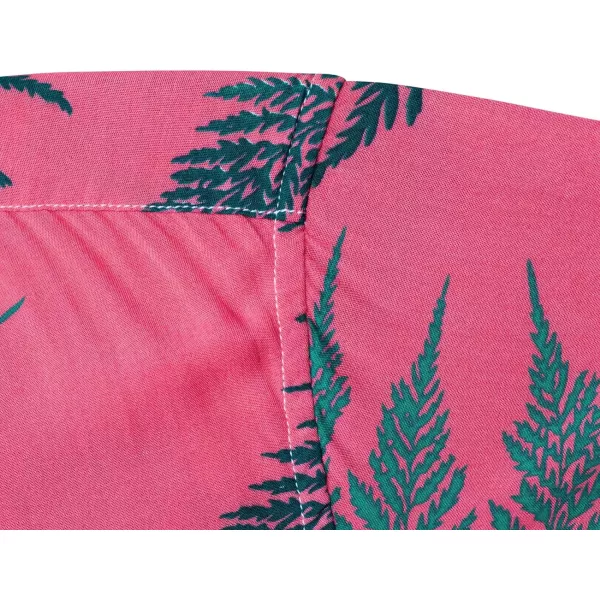 Alimens &amp; Gentle Cotton Regular Fit Short Sleeve Casual Hawaiian Shirt for Men