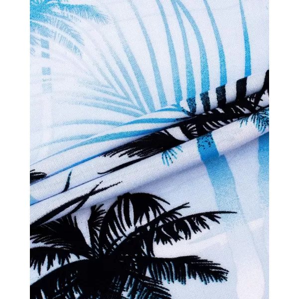 Alimens &amp; Gentle Cotton Regular Fit Short Sleeve Casual Hawaiian Shirt for Men
