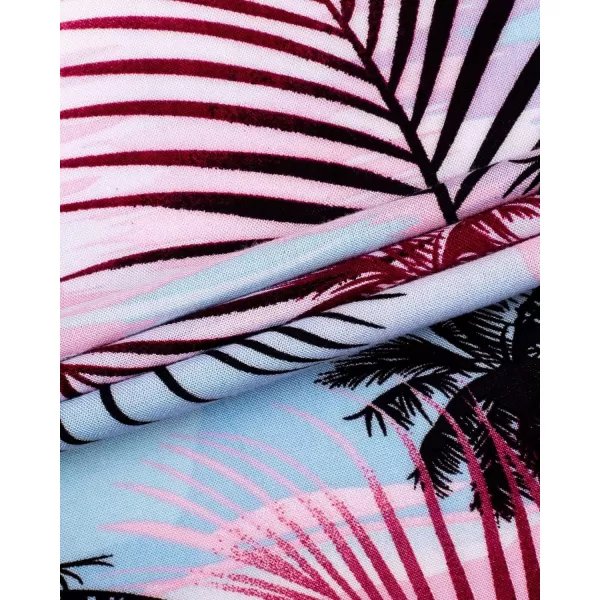 Alimens &amp; Gentle Cotton Regular Fit Short Sleeve Casual Hawaiian Shirt for Men
