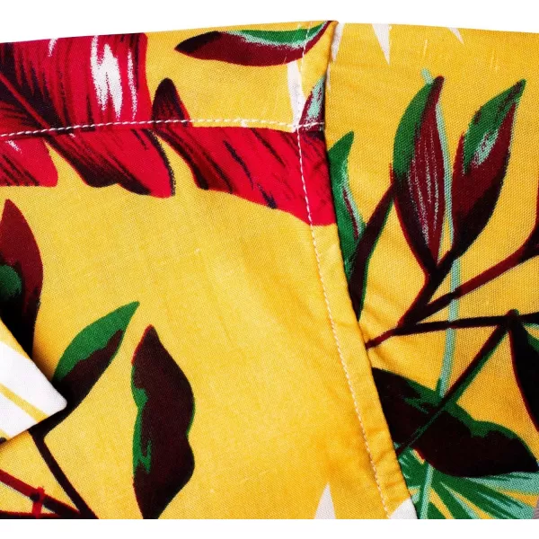 Alimens &amp; Gentle Cotton Regular Fit Short Sleeve Casual Hawaiian Shirt for Men