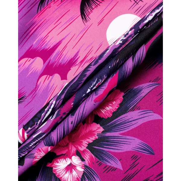 Alimens &amp; Gentle Cotton Regular Fit Short Sleeve Casual Hawaiian Shirt for Men