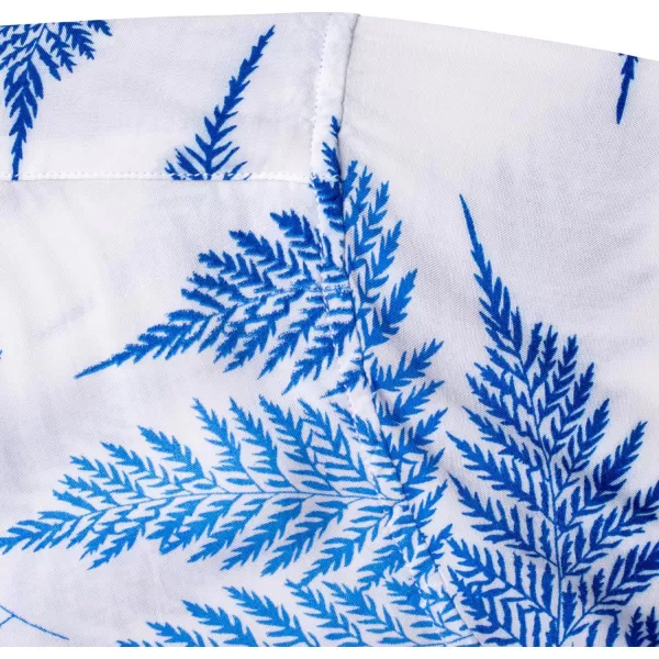 Alimens &amp; Gentle Cotton Regular Fit Short Sleeve Casual Hawaiian Shirt for Men