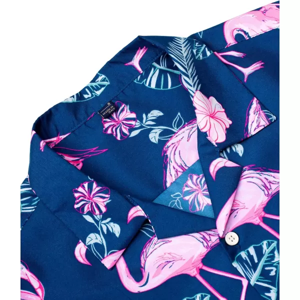 Alimens &amp; Gentle Cotton Regular Fit Short Sleeve Casual Hawaiian Shirt for Men