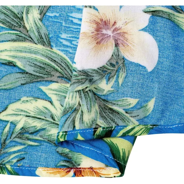 Alimens &amp; Gentle Cotton Regular Fit Short Sleeve Casual Hawaiian Shirt for Men