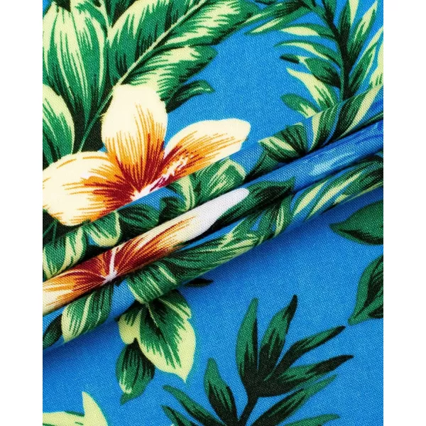 Alimens &amp; Gentle Cotton Regular Fit Short Sleeve Casual Hawaiian Shirt for Men