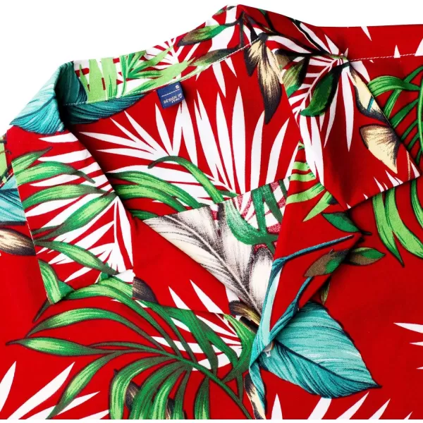 Alimens &amp; Gentle Cotton Regular Fit Short Sleeve Casual Hawaiian Shirt for Men