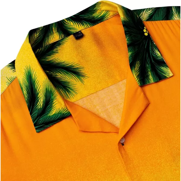 Alimens &amp; Gentle Cotton Regular Fit Short Sleeve Casual Hawaiian Shirt for Men