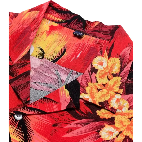 Alimens &amp; Gentle Cotton Regular Fit Short Sleeve Casual Hawaiian Shirt for Men