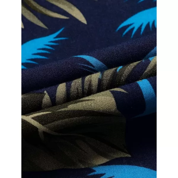 Alimens &amp; Gentle Cotton Regular Fit Short Sleeve Casual Hawaiian Shirt for Men