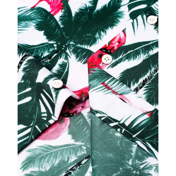 Alimens &amp; Gentle Cotton Regular Fit Short Sleeve Casual Hawaiian Shirt for Men