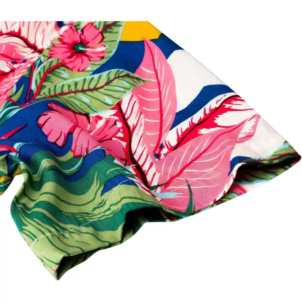 Alimens &amp; Gentle Cotton Regular Fit Short Sleeve Casual Hawaiian Shirt for Men