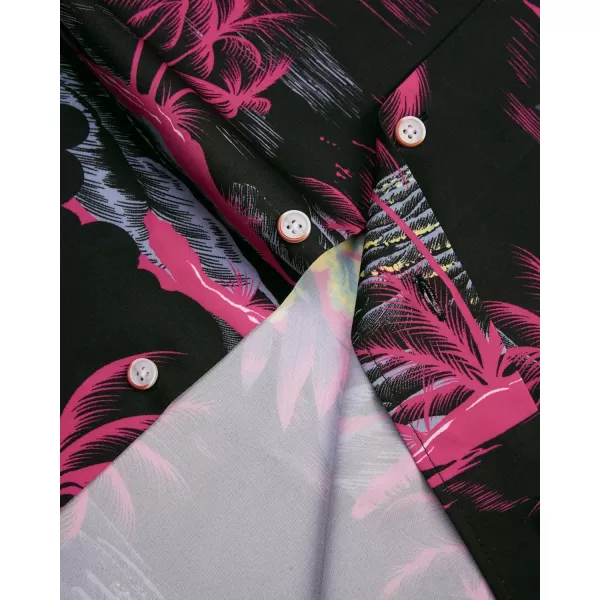 Alimens &amp; Gentle Cotton Regular Fit Short Sleeve Casual Hawaiian Shirt for Men