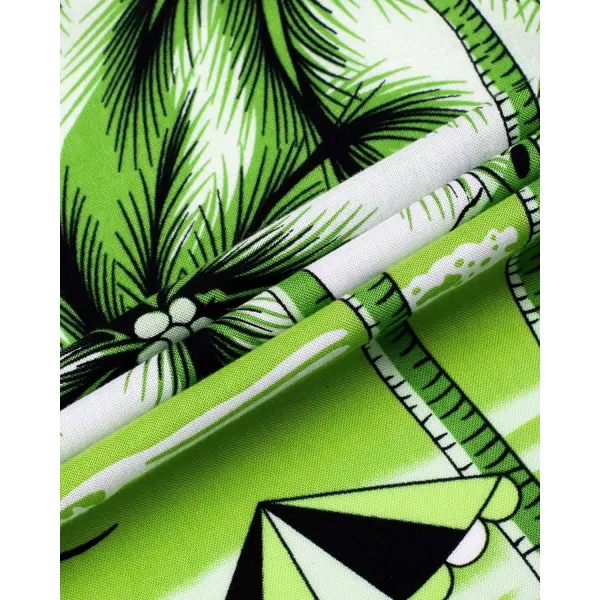 Alimens &amp; Gentle Cotton Regular Fit Short Sleeve Casual Hawaiian Shirt for Men