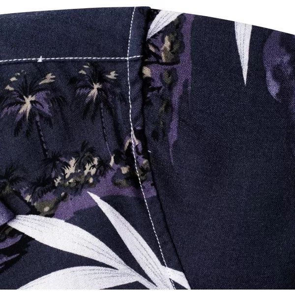 Alimens &amp; Gentle Cotton Regular Fit Short Sleeve Casual Hawaiian Shirt for Men