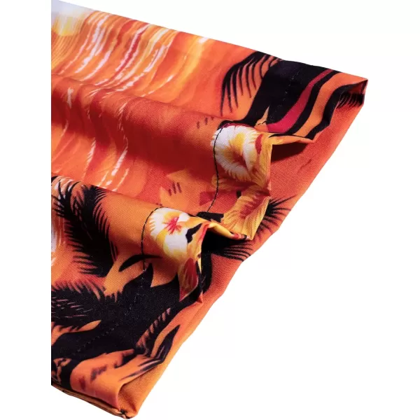 Alimens &amp; Gentle Cotton Regular Fit Short Sleeve Casual Hawaiian Shirt for Men