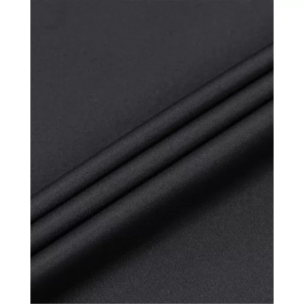 Alimens &amp; Gentle Men's Banded Collar Dress Shirts Wrinkle Free Long Sleeve Mandarin Collar Button Down Shirt