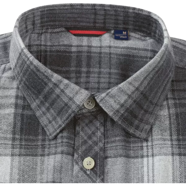 Alimens &amp; Gentle Men's Button Down Regular Fit Long Sleeve Plaid Flannel Casual Shirts