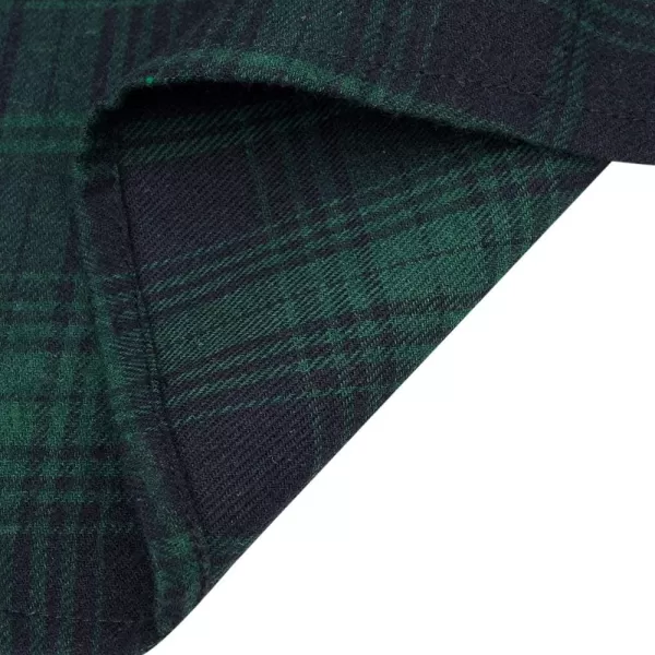 Alimens &amp; Gentle Men's Button Down Regular Fit Long Sleeve Plaid Flannel Casual Shirts