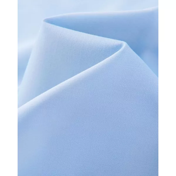 Alimens &amp; Gentle Mens Dress Shirts Long Sleeve Wrinkle Free Stretch Cotton Big Tall Button Down Shirts