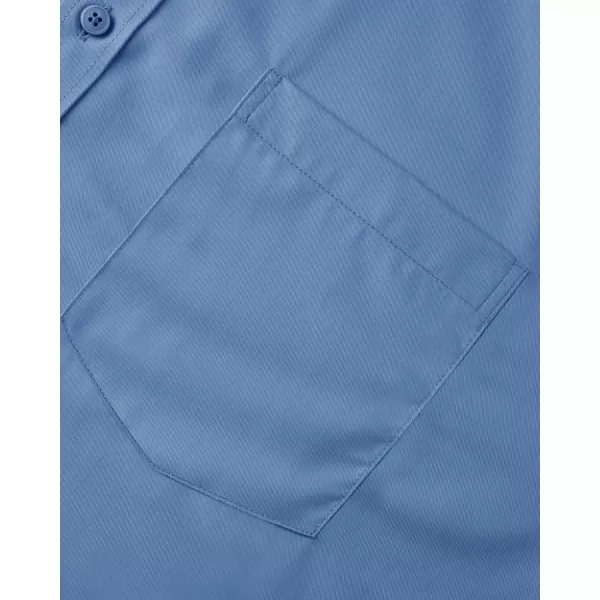 Alimens &amp; Gentle Mens Dress Shirts Long Sleeve Wrinkle Free Stretch Cotton Big Tall Button Down Shirts