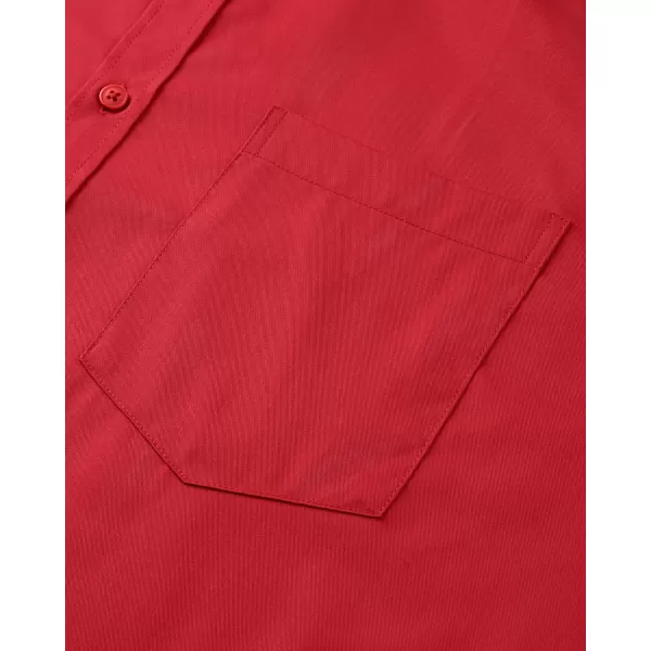 Alimens &amp; Gentle Mens Dress Shirts Long Sleeve Wrinkle Free Stretch Cotton Big Tall Button Down Shirts