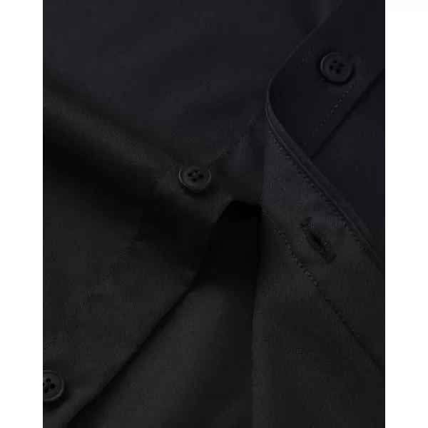 Alimens &amp; Gentle Mens Dress Shirts Long Sleeve Wrinkle Free Stretch Cotton Big Tall Button Down Shirts