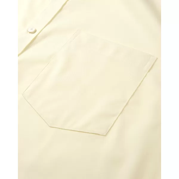 Alimens &amp; Gentle Mens Dress Shirts Long Sleeve Wrinkle Free Stretch Cotton Big Tall Button Down Shirts
