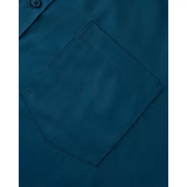 Alimens &amp; Gentle Mens Dress Shirts Long Sleeve Wrinkle Free Stretch Cotton Big Tall Button Down Shirts