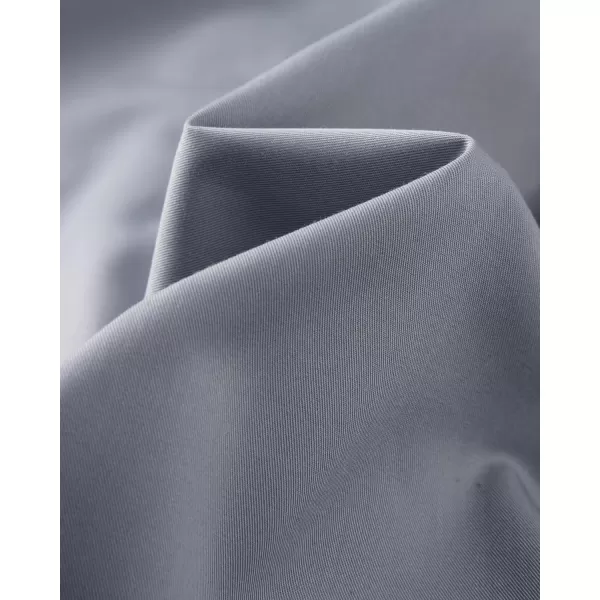 Alimens &amp; Gentle Mens Dress Shirts Long Sleeve Wrinkle Free Stretch Cotton Big Tall Button Down Shirts